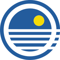 海面和太阳标志