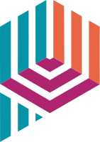 标准的线条形体设计的P字母LOGO