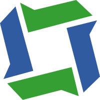 四个L字母图形相连接的LOGO