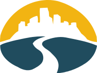 道路和远方的城市LOGO