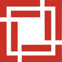 类似剪纸的规矩图形标志