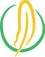 一个简洁的鹅毛LOGO