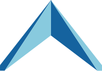 有阴影的向上箭头的图形标志