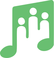 音符和人物的LOGO