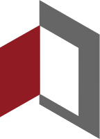 打开状态的门概念标志